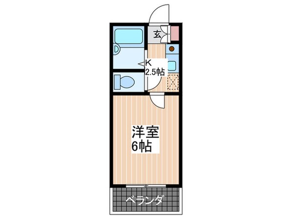 駅前Ｋビルの物件間取画像